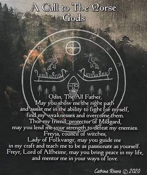 231 Likes, 3 Comments - ᛈᛟᛚ᛫ᚨᛞᛁᚾᛊᚨᚾ (@proudbeardedheathen) on Instagram: “A Call to the Norse Gods.  #norsegods #theoldgods #oldways #heathensofig #heathen #heathenry…” Norse Witch, Viking Facts, Pagan Quotes, Odin Norse Mythology, Viking Aesthetic, Norse Paganism, Pagan Beliefs, Viking Quotes, Norse Gods