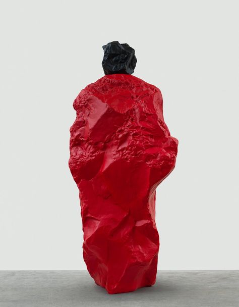 Ugo Rondinone: nuns + monks at Galerie Eva Presenhuber Ugo Rondinone, Red Sculpture, African Inspired Decor, Wall Paint Designs, Artist Gallery, Modern Sculpture, Zurich, Art Fair, Installation Art