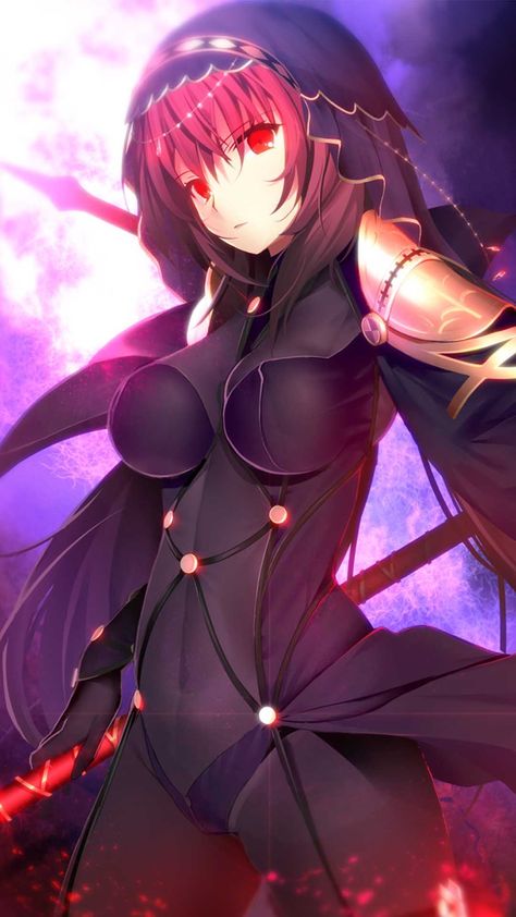 Scathach Fate Wallpaper, Scathach Fate Fanart, Fate Grand Order Scathach, Fate Scathach, Scathach Fate, Fate Stay Night Anime, Type Moon, Fate Series, Fate Grand Order