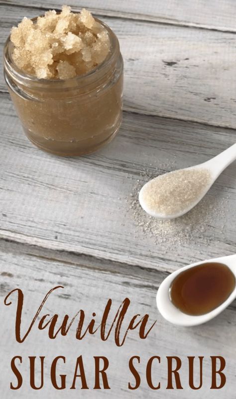 This vanilla sugar scrub is a must make when it comes to DIY sugar scrubs! It's the easiest sugar scrub to make! There are two ways you can make this scrub; vanilla extract or vanilla essential oil (vanilla oleoresin)! #vanilla #sugarscrub #natural #homemade #DIY #holidays #skincare #naturalskincare Diy Sugar Scrubs, Vanilla Sugar Scrub, Wax Recipe, Easy Sugar Scrub, Natural Sugar Scrubs, Body Scrub Recipe, Sugar Scrub Recipe, Face Scrub Homemade, Diy Body Scrub