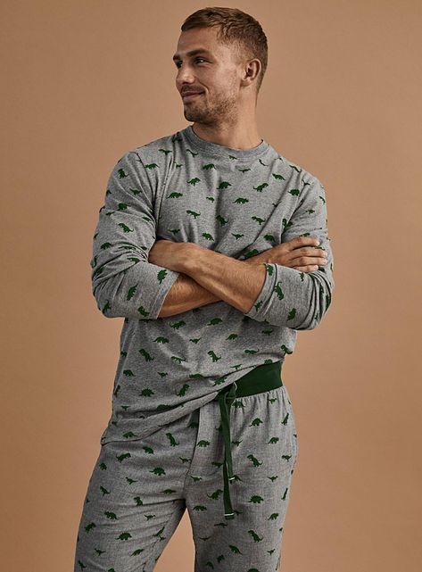 Mens Loungewear Casual, Men Pajamas Fashion, Boys Loungewear, Pijamas Men, Boho Pajamas, Pyjamas Men, Lounge Wear Men, Men's Nightgown, Mens Pyjamas