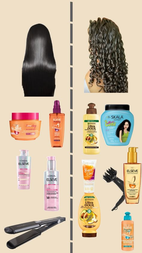 Haircare For Curly Hair, Products For Soft Hair, Straight Hair Products, Curly Hair Essentials, Curly Hair Advice, Hair Products Curly, Wavy Hair Care, Healthy Hair Routine, Products For Hair