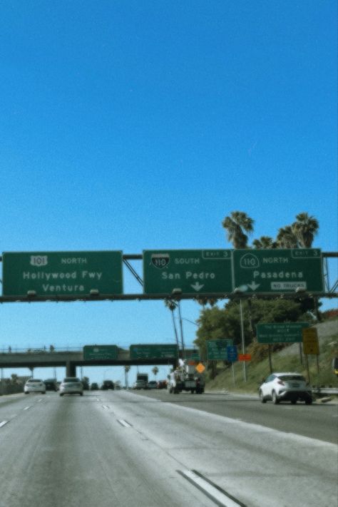 Freeway Aesthetic, California Suburbs Aesthetic, Los Angeles Freeway, Fresno California Aesthetic, Down Town Los Angeles, Driving In Los Angeles, La Baby, Los Angeles Hollywood, Hollywood California