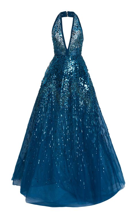 Ellie Saab Short Dresses, Black Dress Elie Saab, Elie Saab Blue Wedding Dress, Elie Saab Blue Gown, Gold Dress Elie Saab, Simply Dresses, Fairy Dresses, Elegant Attire, Fairytale Dress