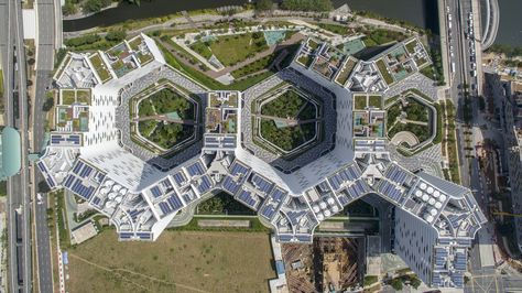 Punggol Waterway Terraces / group8asia Passive Design, Roof Architecture, Roof Styles, Pergola With Roof, Apartment Plans, Patio Roof, Pergola Designs, House Roof, Roof Shingles