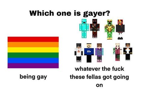 Which Is More Gay, Technoblade X Reader, God Forgives, Minecraft Funny, Dream Friends, Dream Artwork, Minecraft Fan Art, Minecraft Youtubers, X Reader