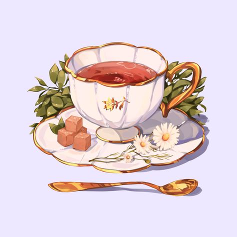 Tee Kunst, 귀여운 음식 그림, Arte Do Kawaii, Foodie Art, Food Artwork, Food Sketch, Food Illustration Art, Watercolor Food, Cute Food Drawings