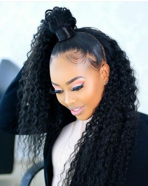 44 High Ponytails that’ll Suit any Woman – Svelte Magazine Hairstyles Braids Ponytail, Zumba Hairstyles, Long Ponytail Hairstyles, Natural Hair Ponytail, Braids Ponytail, High Ponytail Hairstyles, Weave Ponytail Hairstyles, Sleek Ponytail Hairstyles, Long Hair Ponytail