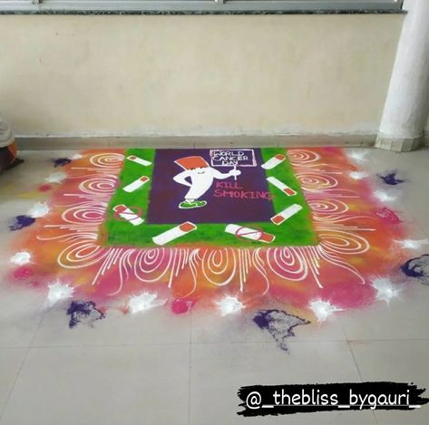 @_thebliss_bygauri_ on Instagram Rangoli Design, Rangoli Designs, Tree Skirts, Christmas Tree Skirt, Christmas Tree, Holiday Decor, Christmas, On Instagram, Instagram