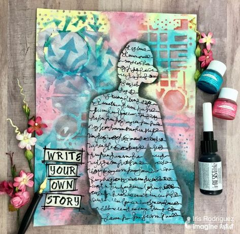 Bsp. für "asemic writing" Asemic Writing Art, Stencil Tutorial, Mystical Fairy, Fairy Lantern, Asemic Writing, Stencils Tutorials, Lantern Craft, Art Journal Prompts, Watercolor Art Journal