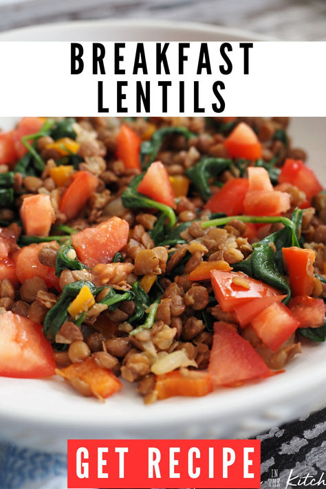 breakfast lentils, lentil breakfast bowl, lentils for breakfast, keto lentil recipes Lentils Spinach Recipe, Lentil Bowls Healthy, Red Lentil Breakfast, Red Lentil Breakfast Recipes, Breakfast Lentil Recipes, Lentils For Breakfast, Lentil Smoothie, Lentil Breakfast Recipes, Breakfast Beans Recipe