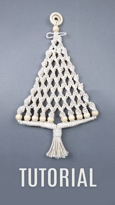 DIY MACRAMÉ 🎄 CHRISTMAS TREE TUTORIAL 🎄 ARBOL de NAVIDAD 🎄 CHRISTMAS CRAFTS | Macrame patterns tutorials, Macrame patterns, Macrame knots pattern Diy Macrame Christmas Tree, Diy Macrame Christmas, Macrame Christmas Tree, Free Macrame Patterns, Macrame Plant Hanger Patterns, Macrame Knots Tutorial, Macrame Christmas, Macrame Knots Pattern, Macrame Wall Hanging Diy