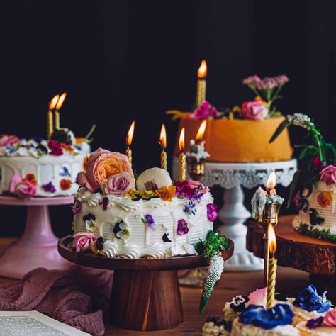 The best edible flowers for cake and how to decorate with them - Frolic and Fare Cake With Edible Flowers, Flowers For Cake, Edible Flowers Cake, Best Edibles, Edible Cake Decorations, Decorating Cakes, Simple Birthday Cake, Flowers Petals, Edible Cake