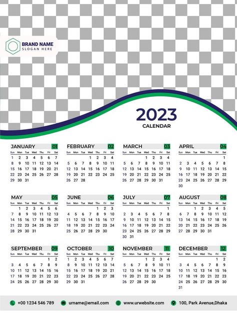 Birthday Calendar Design, 2023 Vector, Batman Backgrounds, Work Calendar, Calendar Png, Wall Calendar Design, Calendar Design Template, Calendar Vector, Green Screen Background Images