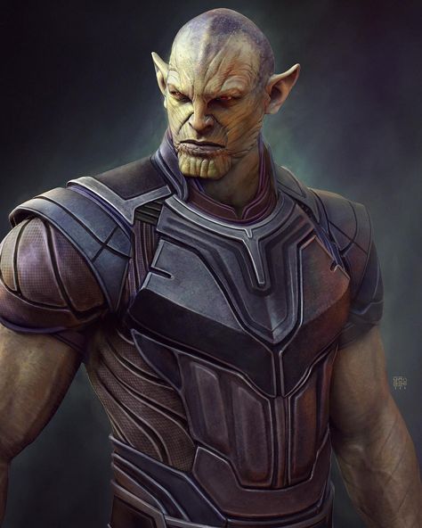 MCU Concept art Super-Skrull Super Skrull, Marvel Concept Art, Marvel Phases, Marvel Villains, Marvel Vs Dc, Marvel Actors, Superhero Design, Marvel Vs, Marvel Fan