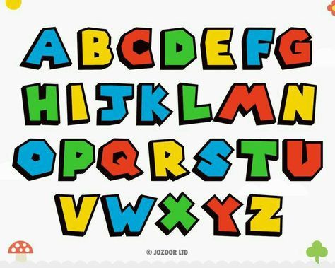 Super Mario Letters Printable Free, Mario And Princess Peach, Mario Bros., Mario Kart, Super Mario Bros, Mario Bros, Super Mario, Mario, Nct