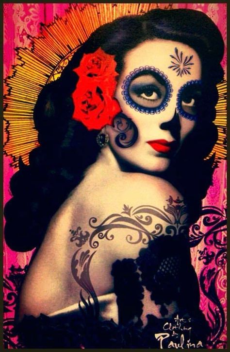 María Félix Maria Felix Outfits, Butterfly Art, Hollywood Glamour, Dia De Muertos, Day Of The Dead, Sugar Skull, Halloween Face Makeup, Coco, Halloween