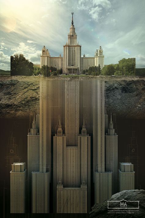 Architecture Cool, Conan Exiles, Fotografi Kota, Underground Homes, Architecture Poster, Below The Surface, Fantasy City, Futuristic City, Arte Fantasy