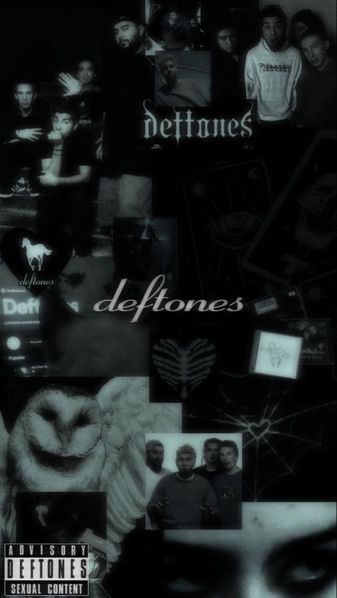 Deftones Chromebook Wallpaper, Song Widget, Asthetic Grunge, Awesome Backgrounds, Emo Style, Rock Band Posters, Goth Wallpaper, Gothic Wallpaper, Music Poster Design