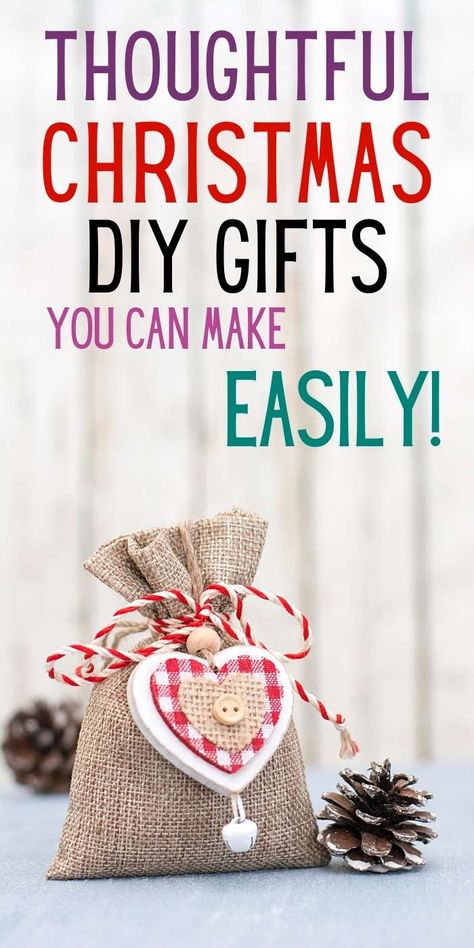 Gifts You Can Make For Christmas, Diy Simple Christmas Gifts, Natal, Christmas Gifts Handmade Diy Ideas, Easy Group Christmas Gifts, Easy Affordable Christmas Gifts, Diy Budget Christmas Gifts, Cheap Handmade Christmas Gifts, Diy Presents For Family