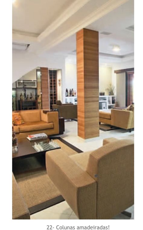 Column Decoration Ideas, Interior Pillars, Columns Interior, Column Cladding, House Columns, Modern Column, Columns Decor, Column Decoration, Cladding Design