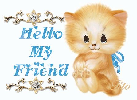 Hello Friends Images, Happy Friends Day, Hello Pictures, Meaningful Friendship Quotes, Beautiful Friend Quotes, Hello Quotes, Hello Gif, Hello My Friend, Special Friend Quotes