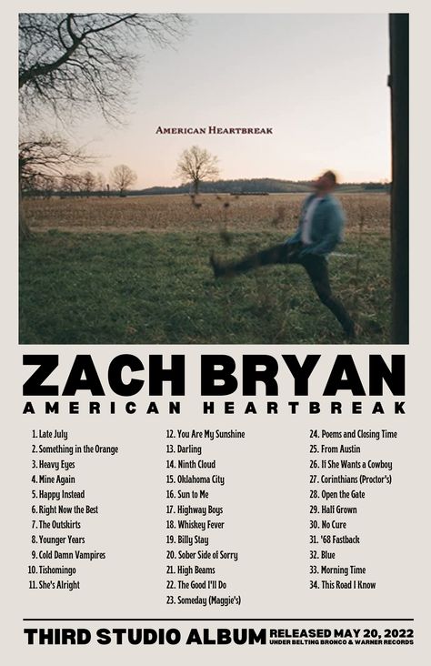 Zach Bryan American Heartbreak, Zach Bryan Quotes, American Heartbreak, Country Lyrics Quotes, Country Song Quotes, Country Lyrics, Country Music Quotes, Zach Bryan, Music Album Covers