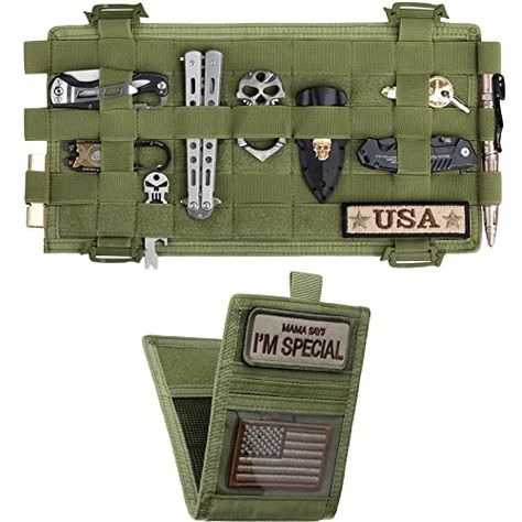 Adjustable Functional Outdoor Visor, Tactical Visor, Molle Panel Diy, Visor Organizer, Tactical Pouches, Molle Webbing, Molle Accessories, Car Sun Visor, Molle Pouches