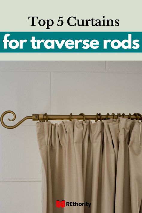 Are you looking for the best curtains for your traverse rod? You have come to the right place! In this article, we will take a look at the top 5 curtains for traverse rods, comparing their features, price points, and other considerations. So, if you're ready to make your living space look its best, read on! Traverse Rod Curtains, Homemade Curtains, Best Curtains, Tab Top Curtains, Chic Interior Design, Charming Kitchen, Net Curtains, Insulated Curtains, Cool Curtains