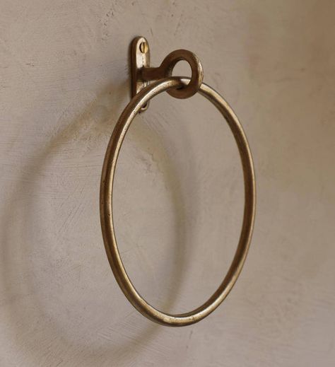 Brass Towel Hook, Brass Bathroom Hardware, Brass Towel Bar, Belt Hanger, Bronze Bathroom, Hand Towel Holder, Towel Holder Bathroom, Black Towels, Brass Bathroom