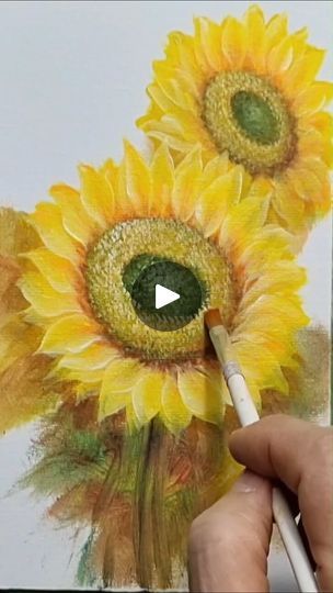 7.4K views · 301 reactions | Sunflower Acrylic Artwork Painting | Sunflower Acrylic Artwork Painting Step-by-Step

#painting #artwork #flowers #acrylicpainting | By Zil Acrylic Painting | Facebook Sunflower Acrylic, Artwork Flowers, Acrylic Artwork, Step By Step Painting, Artwork Painting, Sunflower, Step By Step, Acrylic Painting, Flowers