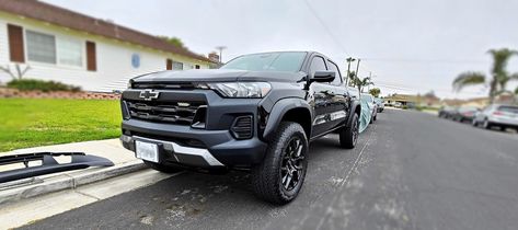 2023 Chevy Colorado Trail Boss, Colorado Trail, Custom Pickup Trucks, Chevy Colorado, Honda Ridgeline, Gmc Canyon, Nissan Frontier, Black Edition, Gasoline Engine