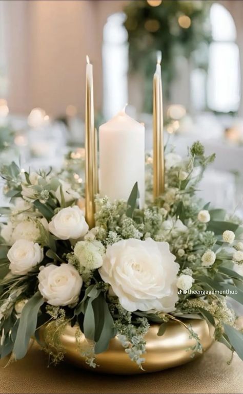 Gold And Green Centerpieces, Unable To Sleep, Green Centerpieces, Wedding Colors Purple, Wedding Aesthetics, Gold And Green, Purple Wedding, Purple Gold, Blue Gold