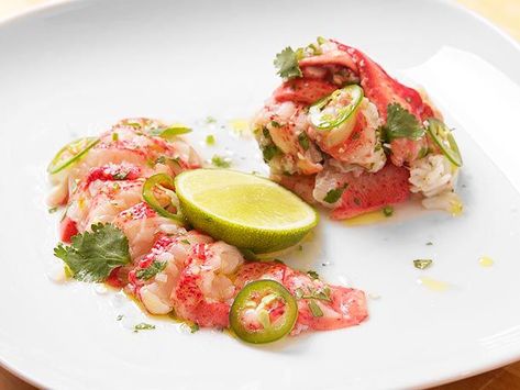 Lobster Ceviche Recipe, Lobster Ceviche, Keto Lobster, Fresh Jalapeno, Mexican Food Recipes Appetizers, Recipe Appetizers, Work Recipes, Mexican Appetizers, Ceviche Recipe