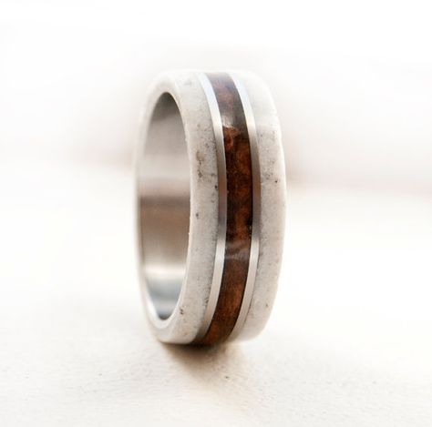 Antler Wedding Rings, Antler Wedding Band, Antler Wedding, Mens Wedding Bands Unique, Wood Wedding Band, Antler Ring, Mens Engagement, Wood Ring, Titanium Rings