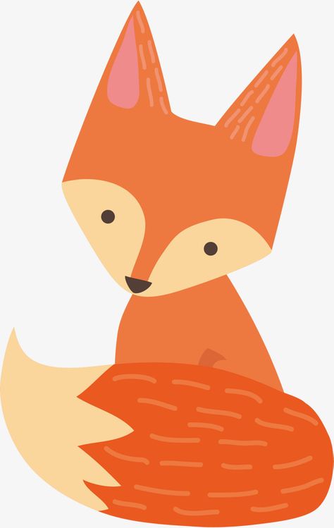 Cartoon Fox Drawing, Fox Vector, Decoration Creche, Minnie Mouse Coloring Pages, Cartoon Drawings Of Animals, Fox Drawing, Animals Cartoon, Baby Poster, Fox Illustration