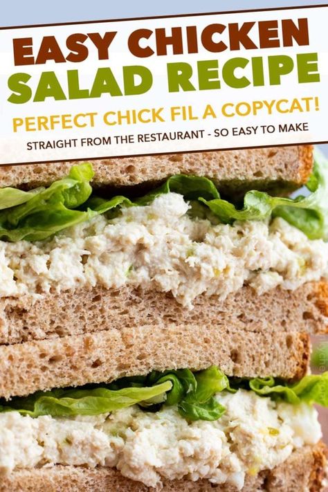 Chickfila Chicken Salad, Copycat Chicken Salad Chick, Copycat Chicken Salad, Chicken Salad Chick Recipe, Chicken Salad Chick, Salad Copycat, Recipes Copycat, Recipe Copycat, Chicke Recipes