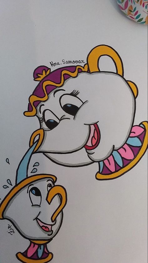 Disney Art Drawings Sketches, Drawings Of Disney Characters Sketches, Disney Marker Drawings, Disney Marker Art, Disney Art Drawings Cartoon Characters Sketch, Drawing Ideas Cartoon Disney, Disney Easy Drawings, Cute Simple Drawings Disney, Disney Characters Paintings