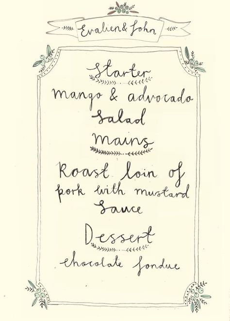 Create a customized wedding menu that suits your taste and budget on Amazon. French Restaurant Menu Design, Event Stationery, Chalk Design, Menu List, Textile Inspiration, Menu Boards, Stationery Inspiration, French Wedding, Whimsical Wedding