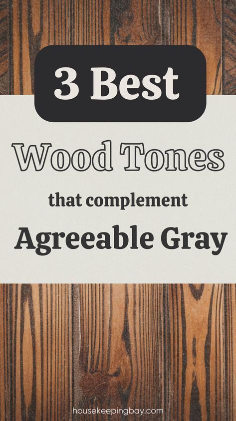 3 Best Wood Tones That Complement Agreeable Gray SW 7029 Cherry Wood And Grey, Maple And Gray Kitchen, Grey Wood Combination, Grey Walls With Light Wood Floors, Oak Cabinets With Grey Flooring, Gray Kitchen With Wood Cabinets, Agreeable Gray And Dorian Gray, Gray Oak Kitchen Cabinets, Requisite Gray Sherwin Williams Cabinets