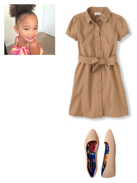 "Untitled #1514" by shinningstar11 ❤ liked on Polyvore featuring AÃ©ropostale Cute Tights, Safari Dress, Under The Skirt, Uniform Dress, Cute Patches, Khaki Dress, Art Dress, Flutter Sleeve Dress, Cat & Jack