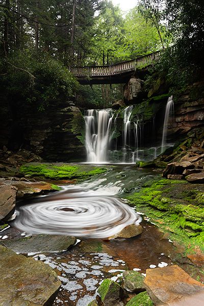 #westvirginia #offthebeatenpathinWestVirginia #travelwestvirginia #uniquetravelphoto Douglas Falls West Virginia, Falling Springs Falls Virginia, West Virginia Cryptids, Sandstone Falls Wv, Pipestem State Park West Virginia, West Virginia Fall Road Trip, West Virginia Waterfall Trail, Black Water Falls West Virginia, Great Falls Park Virginia