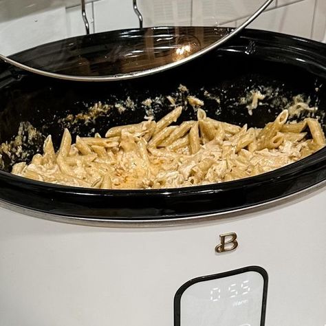 Amy Draper Darley on Instagram: "🤤 Quick & Easy Crockpot Southwest Ranch Chicken Pasta! Recipe: Throw 3 chicken breasts into the crockpot & season with salt & pepper. Add a bottle of the Buffalo Wild Wings Southwest Ranch sauce into the crockpot. Fill the empty bottle with heavy whipping cream, put the top on, shake well, then pour over the chicken. Add a block of cream cheese, a handful of shredded cheddar, & a handful of shredded Parmesan on top. Cook on high for 4 hours. When the 4 hours is up, shred your chicken, cook the pasta on the stove, drain & pour into the crockpot. Mix it all together & serve with a little extra Parmesan on top. 🥦 I think next time I might try adding broccoli to this recipe. What do you think? ❤️Save this recipe and let me know if you try it! Follow my sho Southwest Ranch Chicken Pasta, Buffalo Wild Wings Southwest Ranch, Buffalo Wild Wings Southwest Ranch Sauce, Southwest Chicken Pasta, Ranch Chicken Pasta, Top Cook, Ranch Chicken Crockpot, Southwest Ranch, Chicken Cook