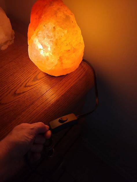 Amazon.com: Nevlers 5-7 lbs Hand Crafted Himalayan Salt Lamp with Beautiful Wood Base - 6-8" Tall Salt Rock Lamp | Himalayan Pink Salt Lamp Includes On/Off Switch & Bulb |Night Lights & Decor (Natural) : Tools & Home Improvement Pink Himalayan Salt Lamp, Pretty Bedrooms, Pink Salt Lamp, Rock Lamp, Salt Rock, Salt Rock Lamp, Himalayan Salt Crystals, Lights Decor, Himalayan Mountains