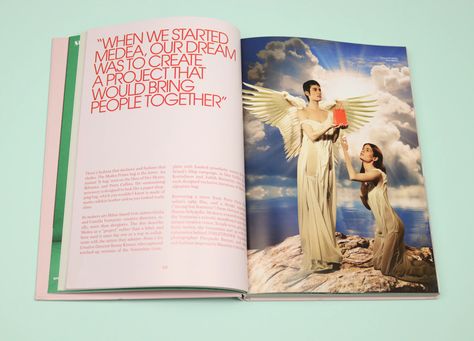 "Aren’t we all brothers and sisters of God?" - STACK magazines Stack Magazines, Pub Design, Korea Magazine, Link Art, Spring Prints, Fashion Magazines, Publication Design, Brothers And Sisters, Fashion Art Illustration