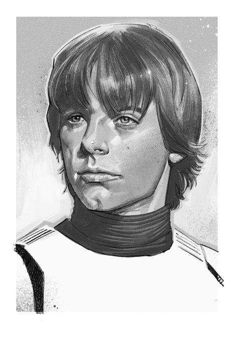 Dylan Teague on Twitter: "Early #MayThe4thBeWithYou pic… " Luke Skywalker Drawing, Galactic Republic, May The 4th Be With You, Mark Hamill, Luke Skywalker, Princess Leia, Lightsaber, Freelance Illustrator, Comic Artist