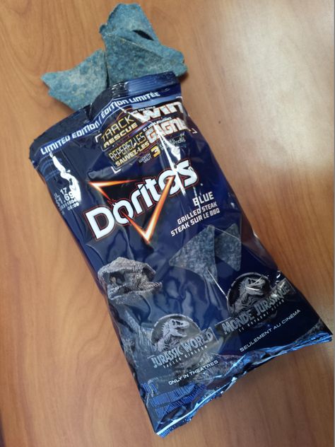 These Blue Doritos. Blue Doritos, Chip Bag, Snack Recipes, Chips, Snacks, Blue, Quick Saves