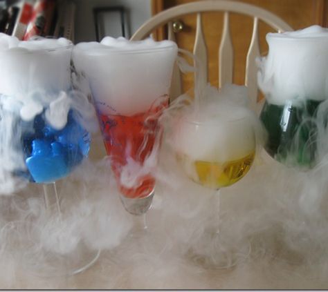 11 Pretend Potions Your Kids Can Create Today - Tinybeans Mad Science Experiments, Potions For Kids, Dry Ice Experiments, Frozen Fruit Bars, Imagination Tree, Colorful Drinks, Kid Experiments, Dry Ice, Inspirational Photos