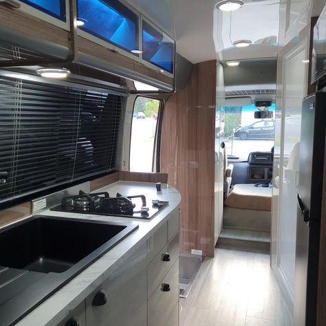 1007 Toyota Coaster Motorhome Conversion with a Noq Noq Flat Pack Kit Toyota Coaster Motorhome, Bus Motorhome, Toyota Coaster, Motorhome Interior, Motorhome Conversions, Bus Ideas, Window Sun Shades, Motor Homes, Flat Pack