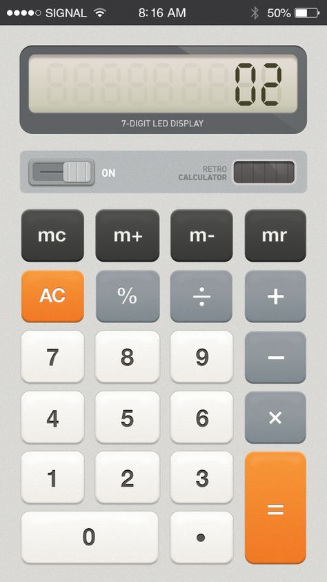 Widget Icon Calculator, Calculator Illustration, Iphone Wallpaper Inside, Calculator Image, Calculator Ui Design, Nokia Phone, Phone Screen Wallpaper, Application Design, Web Ui Design